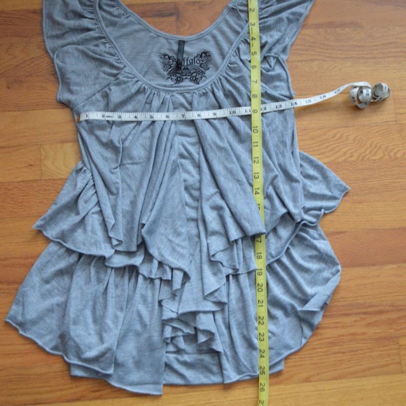 Buffalo Grey Ruffle/Pretty Top - Picture 12 of 16